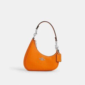 Coach Mini Twisted Teri Bag Charm in Orange!